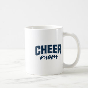 Mama jubelt beim Cheerleading für Cheerleader-Mann Kaffeetasse