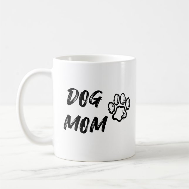 Mama Kaffee Tasse - Weiß (Links)