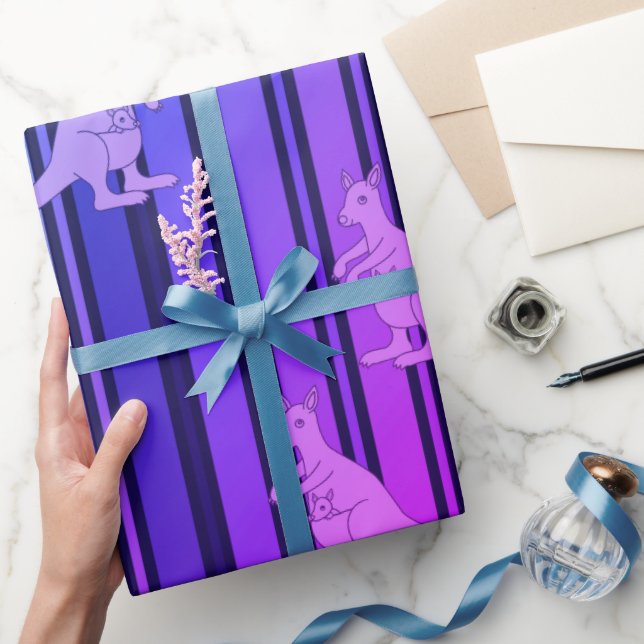 Mama Kangaroo Geschenkpapier (Schenken)