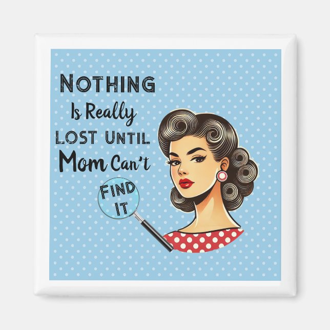 Mama kann es finden magnet (Vorne)