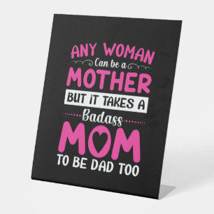 Mama kann Mutter sein Sockelschild