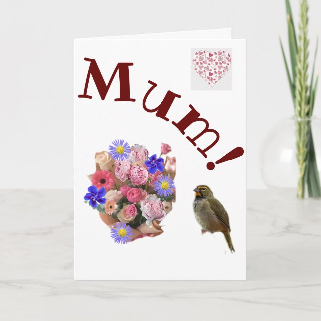 Mama! Karte (Vorderseite)