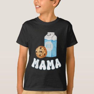 Mama Kekse Milch Süße Eins 1. Geburtstag Familie M T-Shirt