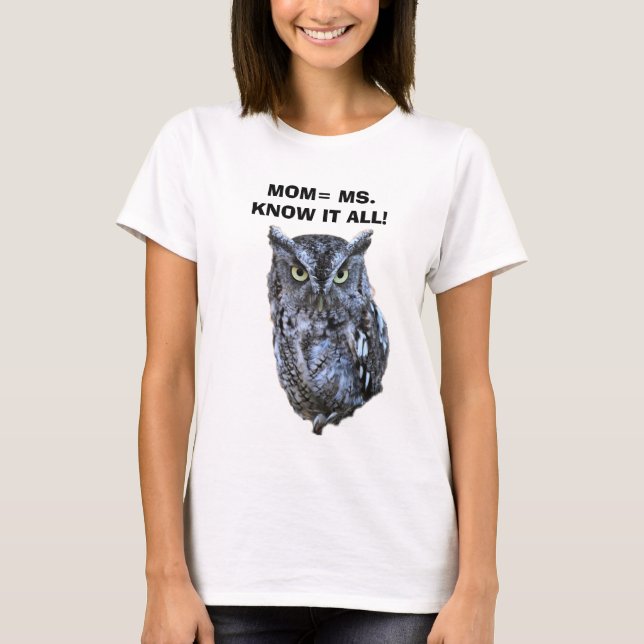 MAMA KENNT ES ALLES T-Shirt (Vorderseite)