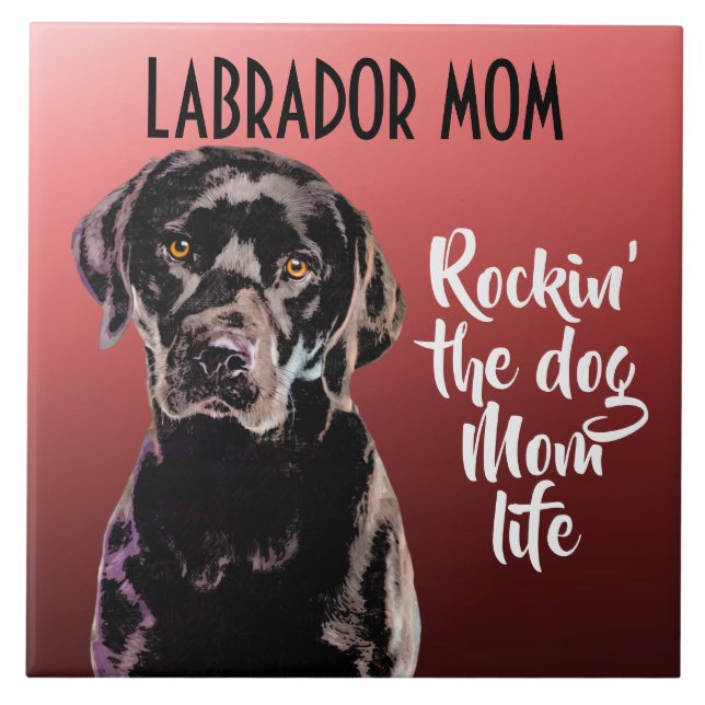 Mama Keramik Tile Fliese (Vorderseite)