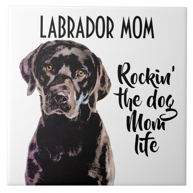Mama Keramik Tile Fliese (Vorderseite)