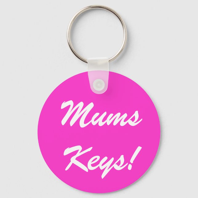 Mama Keys! Schlüsselanhänger (Vorderseite)