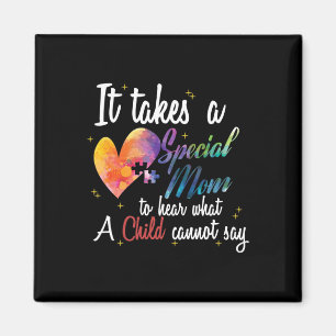 Mama Kind Liebe Puzzle Inspiration Autismus Awaren Magnet