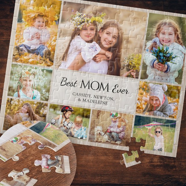 Mama Kinder Foto Collage Puzzle (Von Creator hochgeladen)