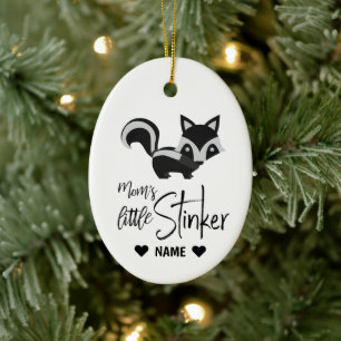 Mama Kleiner Stinker Keramik Ornament