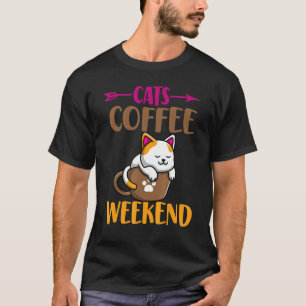 Mama Koffein Katzenkätzchen Kaffeewochen T-Shirt