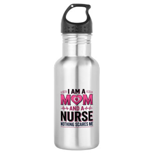 Mama Krankenschwester Nichts Schreckt Mich Vintage Edelstahlflasche