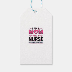 Mama Krankenschwester Nichts schreckt mich Vintage Geschenkanhänger