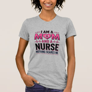 Mama Krankenschwester Nichts schreckt mich Vintage T-Shirt