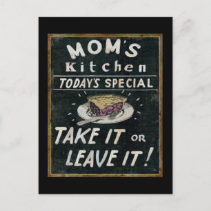 Mama Küche Postkarte