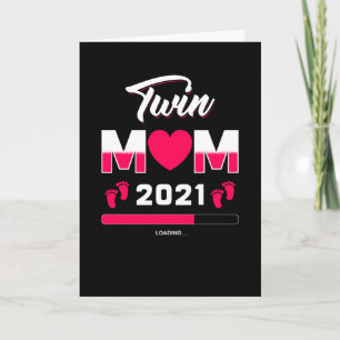 Mama Laden 2021 Twins-Geschenk Karte