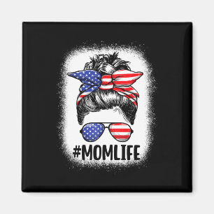 Mama Leben Amerikanische Mama Unordentlicher Dutt Magnet