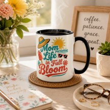 Mama-Leben in voller Blüte Hübsches Mama-Geschenk