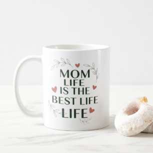 Mama Leben Ist Das Beste Leben Tasse Florale Her