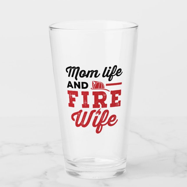 Mama Leben und Ehefrau Glas (Vorderseite)