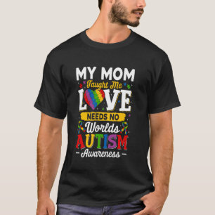 Mama lehrte mich, Liebe braucht keine Worte Lustig T-Shirt