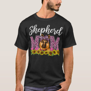 Mama Leopard Best German Shephard T-Shirt