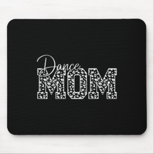 Mama Leopard Cheetah Funny Dance Lover Moth Mousepad