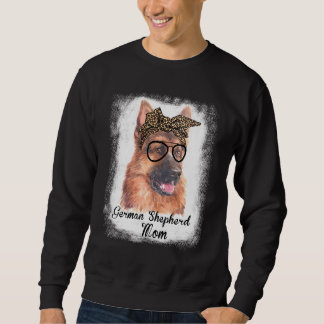 Mama Leopard gebleicht Dog Pe Sweatshirt