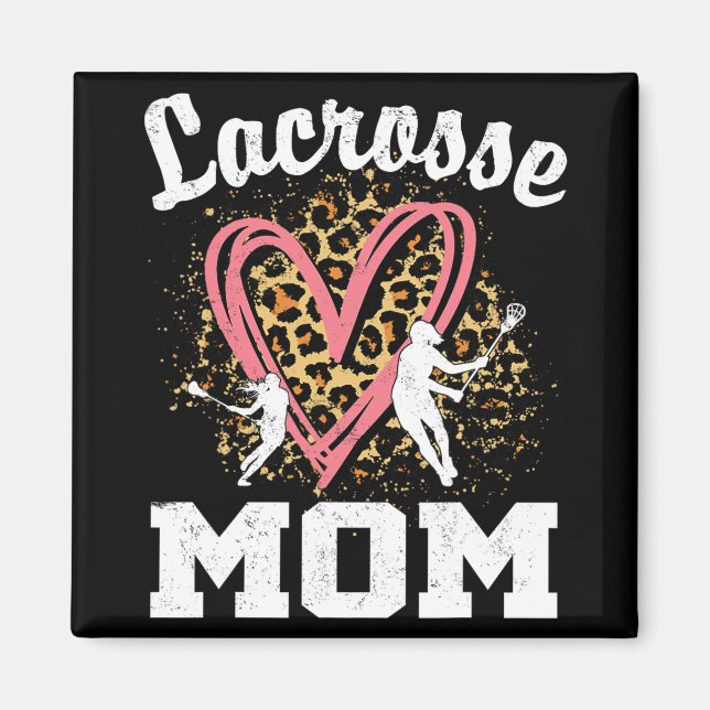 Mama Leopard Herzerreißende Mütter Tag Magnet (Vorne)