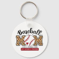Mama Leopard Loud & Proud Baseball Mama Mama M