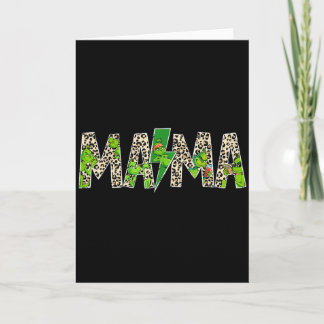 Mama Leopard Retro Mama Tagesmutter Oma Muttertag  Karte