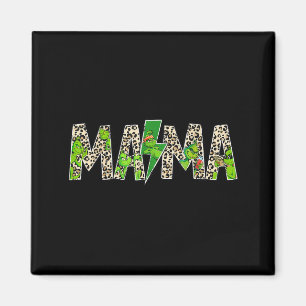 Mama Leopard Retro Mama Tagesmutter Oma Muttertag Magnet