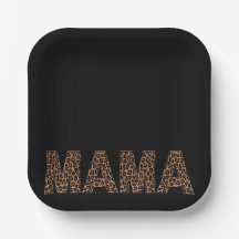"Mama"-Leoparden-Design Trendiges Geburtstagsgesch