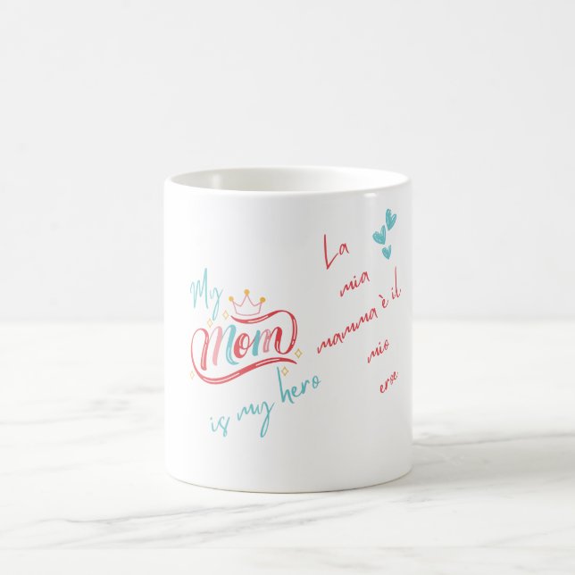 Mama Liebe Kaffeetasse (Mittel)