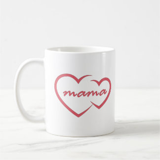 Mama Liebe Muttertagsgeschenk für das beste MAMA-T Kaffeetasse