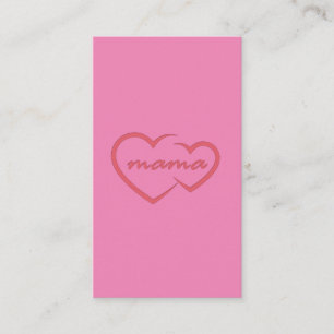 Mama Liebe Muttertagsgeschenk für das beste MAMA-T Visitenkarte