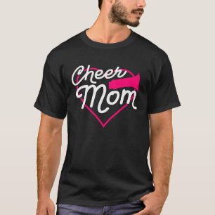 Mama Liebe unterstützen Herzklopfen Spaß Spots T-Shirt