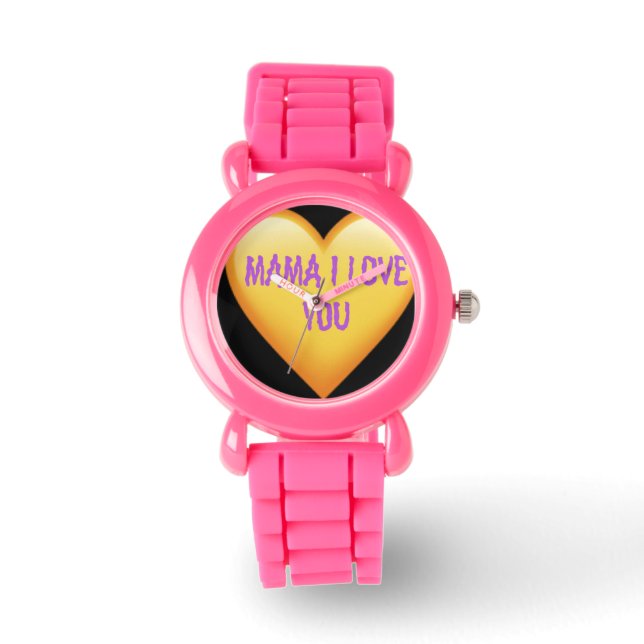 Mama Liebe Watch Armbanduhr (Vorderseite)