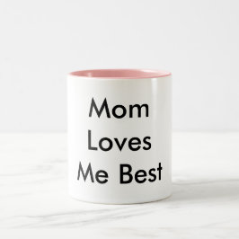 Mama-Lieben ich am besten, tut zur Tasse