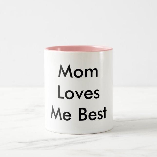 Mama-Lieben ich am besten, tut zur Tasse (Mittel)
