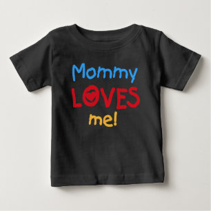 Mama-Lieben ich Baby T-shirt