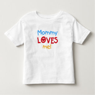 Mama-Lieben ich Kleinkind T-shirt