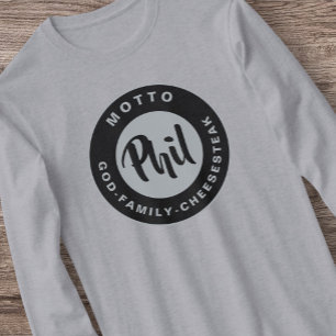 Mama Lieben Philly Cheesesteak Retro Vintager T -  T-Shirt