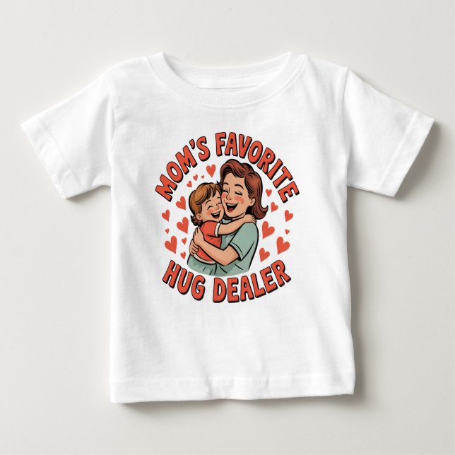 Mama Lieblings-Händlerbaby - Niedlich & liebevoll  Baby T-shirt (Vorderseite)