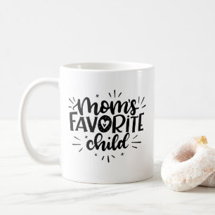 Mama Lieblingskind, handschriftlich Kaffeetasse