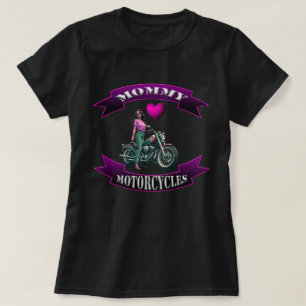 Mama liebt Motorräder T-Shirt