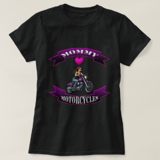 Mama liebt Motorräder T-Shirt