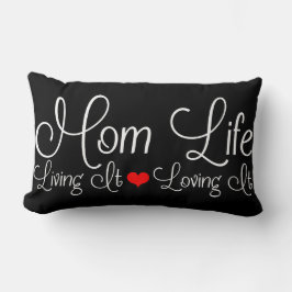 Mama Life Black Lendenkissen