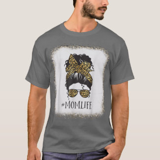 Mama Life, Matching Family Liebe Leopard gebleicht T-Shirt