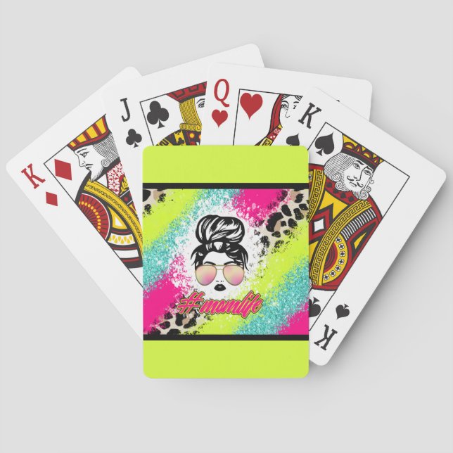 Mama Life Playing Cards Spielkarten (Rückseite)